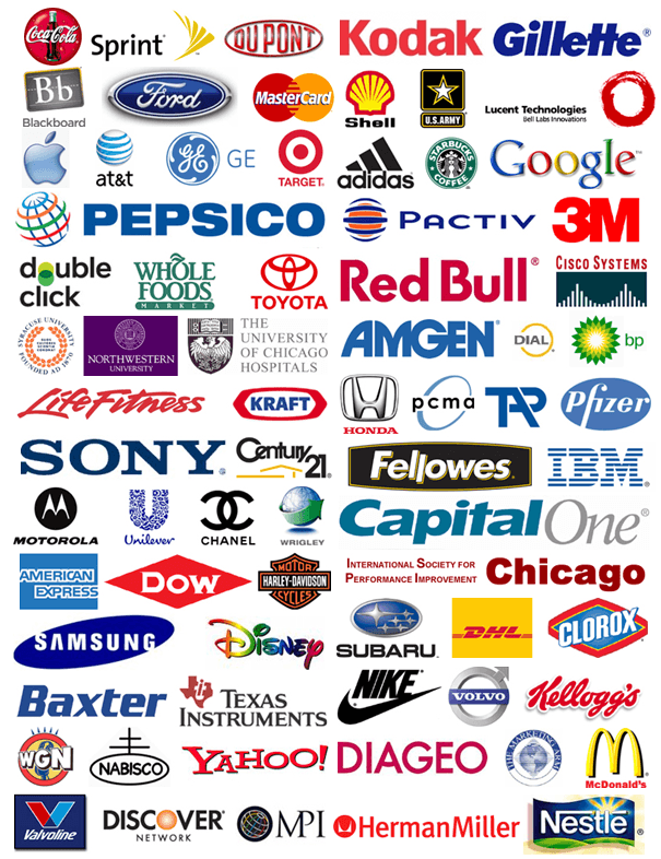 Famous Brand Names Logo - Name Logos