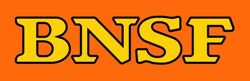 BNSF Logo - Scale Train Drawings - Text and Logos