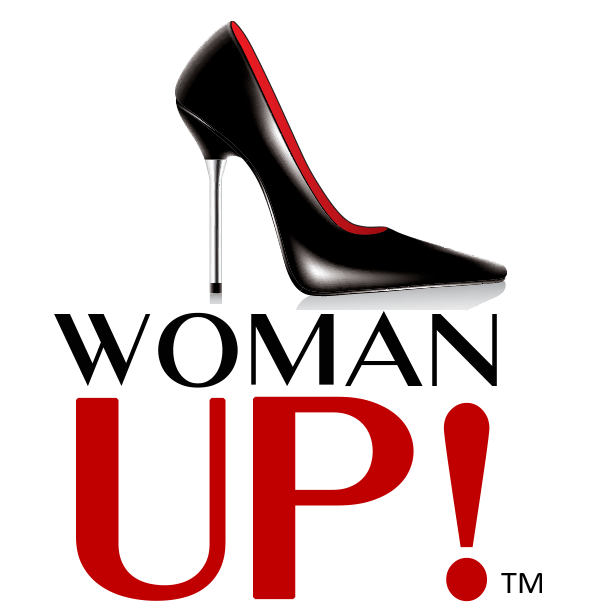 Strong Woman Logo - Women's Merchandise | WOMAN UP! | Speak up. Speak out. Be bold!