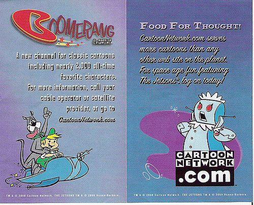 Boomerang Cartoon Network 2000 Logo - The Jetsons Boomerang Cartoon Network ad, 2000 | Ad featurin… | Flickr