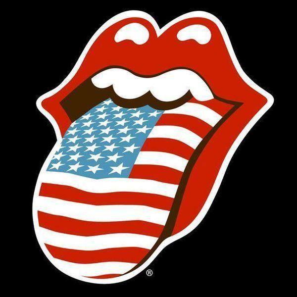 Kiss Tongue Logo - Tongue for the Just a kiss away Tour 15 USA | Label ideas | Rolling ...