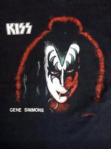Kiss Tongue Logo - KISS Vintage Shirt GENE SIMMONS Face Tongue KISS shirt | eBay