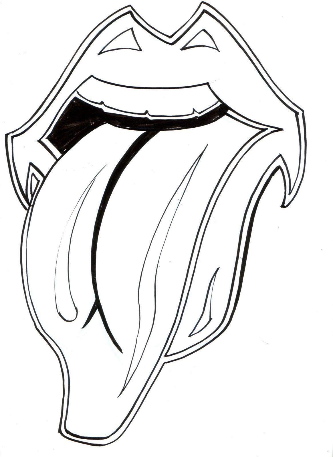 Kiss Tongue Logo - Inky Blinky Blog: February 2011