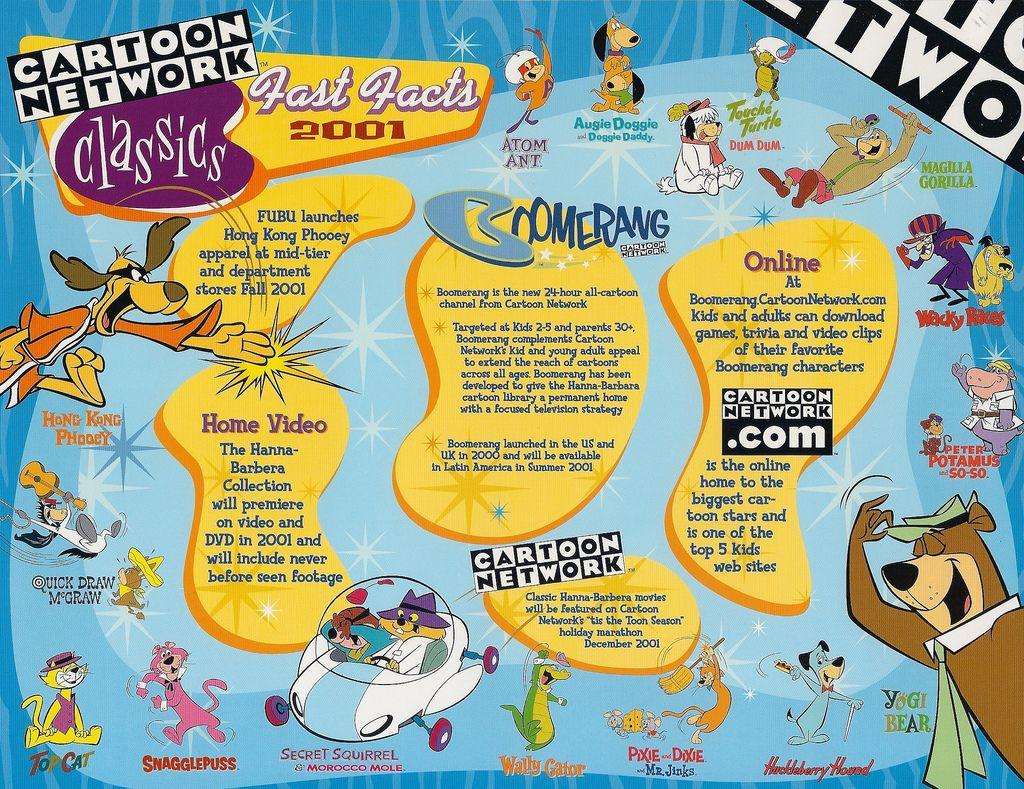 Boomerang Cartoon Network UK Logo - Hanna-Barbera Boomerang from Cartoon Network publicity fly… | Flickr