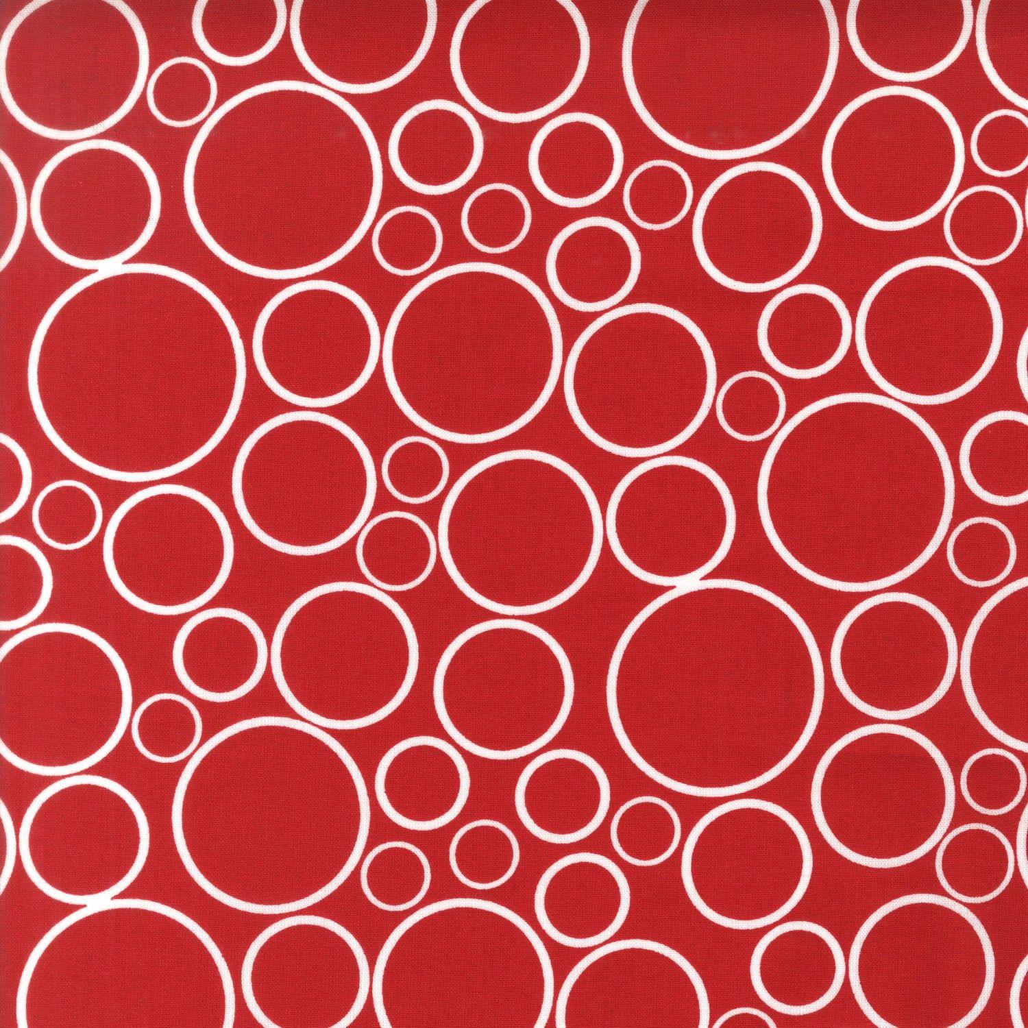 3 Red Circles Logo - Robert Kaufman 108