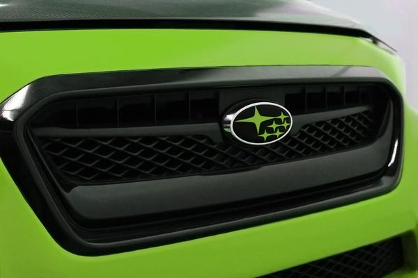 Green Subaru WRX Logo - 2015-2018 Subaru Wrx/Sti Emblem Overlay - RawVinylWorks