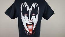 Kiss Tongue Logo - Kiss T Shirt Gene Face Tongue Logo One Official Licensed Black Mens ...