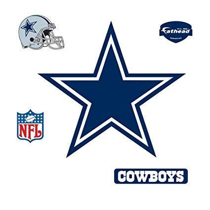 Cowboys Football Logo - Amazon.com : Fathead NFL Dallas Cowboys Dallas Cowboys: Logo - Giant ...