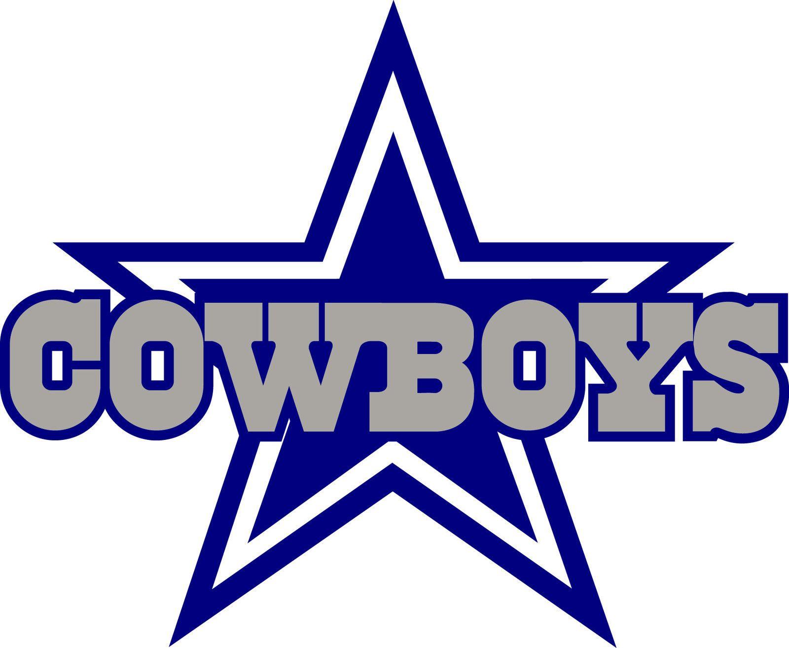 Cowboys Football Logo - DALLAS COWBOYS STAR Logo * Window Wall STICKER * Vinyl Car DECAL