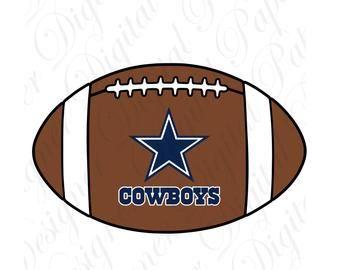 Cowboys Football Logo - Dallas cowboys logo | Etsy