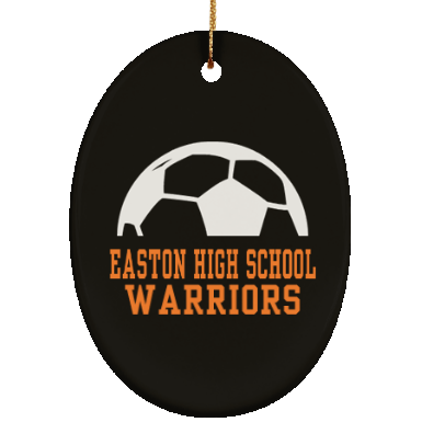 Easton High School Logo - Easton High School Ornaments Custom Apparel and Merchandise ...
