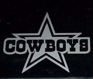 Cowboys Football Logo - Dallas Cowboys Football Logo Vinyl Decal Sticker 77122