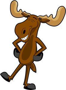 Cartoon Moose Logo - Drawing a cartoon moose. Moose*God does have a sense of humor