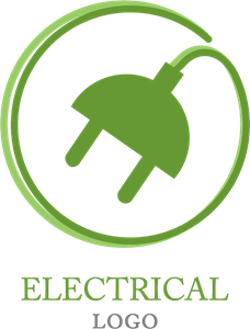 Plug Logo - Electrical Plug Logo Vector (.AI) Free Download