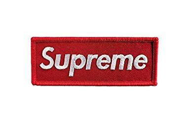 Red Box Logo - Supreme Patch Red Box Logo Applique