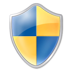 Blue and Yellow Shield Logo - i keep getting the blue and yellow shield. on the firefox icon and ...