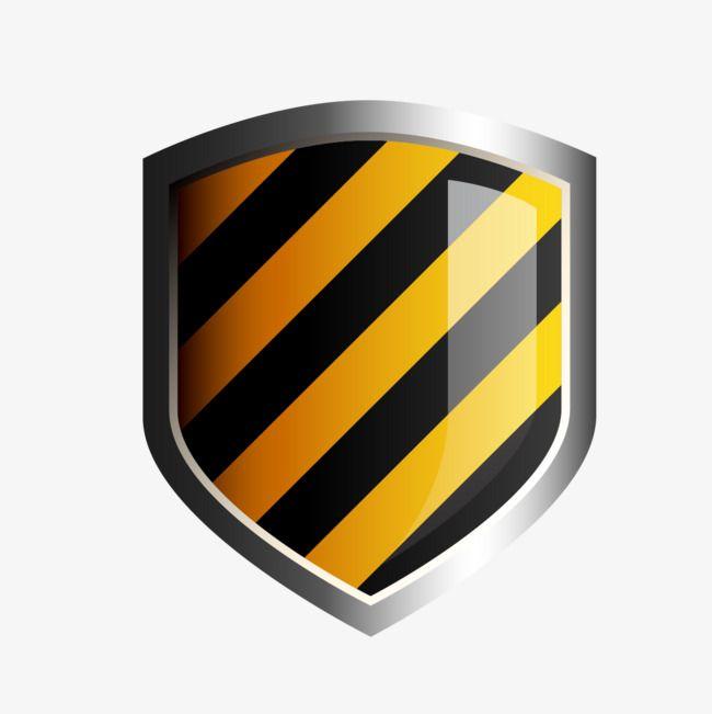 Yellow Shield Logo - Black And Yellow Shield, Shield Clipart, Black Shield, Yellow Shield