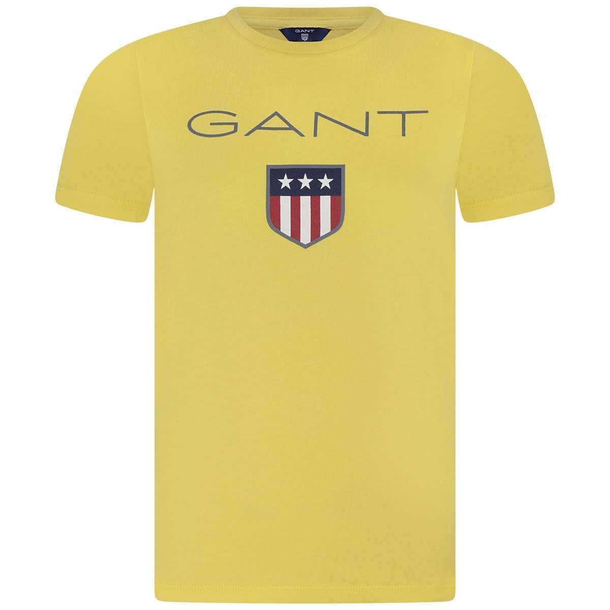 Yellow Shield Logo - Gant Boys Yellow Shield Logo Top