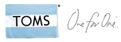 Toms Logo - TOMS One for One Business Model
