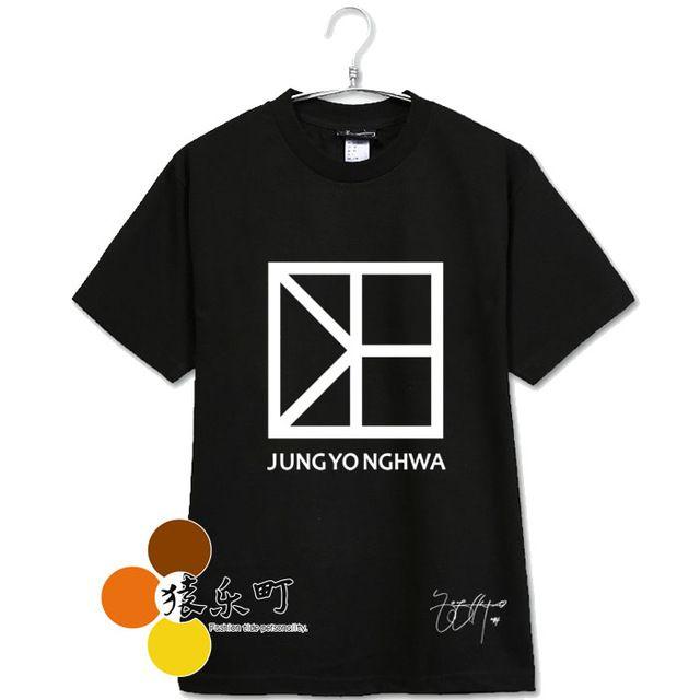 Cnblue Logo - Kpop cnblue jung yonghwa one fine day personal logo printing t shirt ...