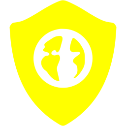 Yellow Shield Logo - Yellow web shield icon yellow shield icons