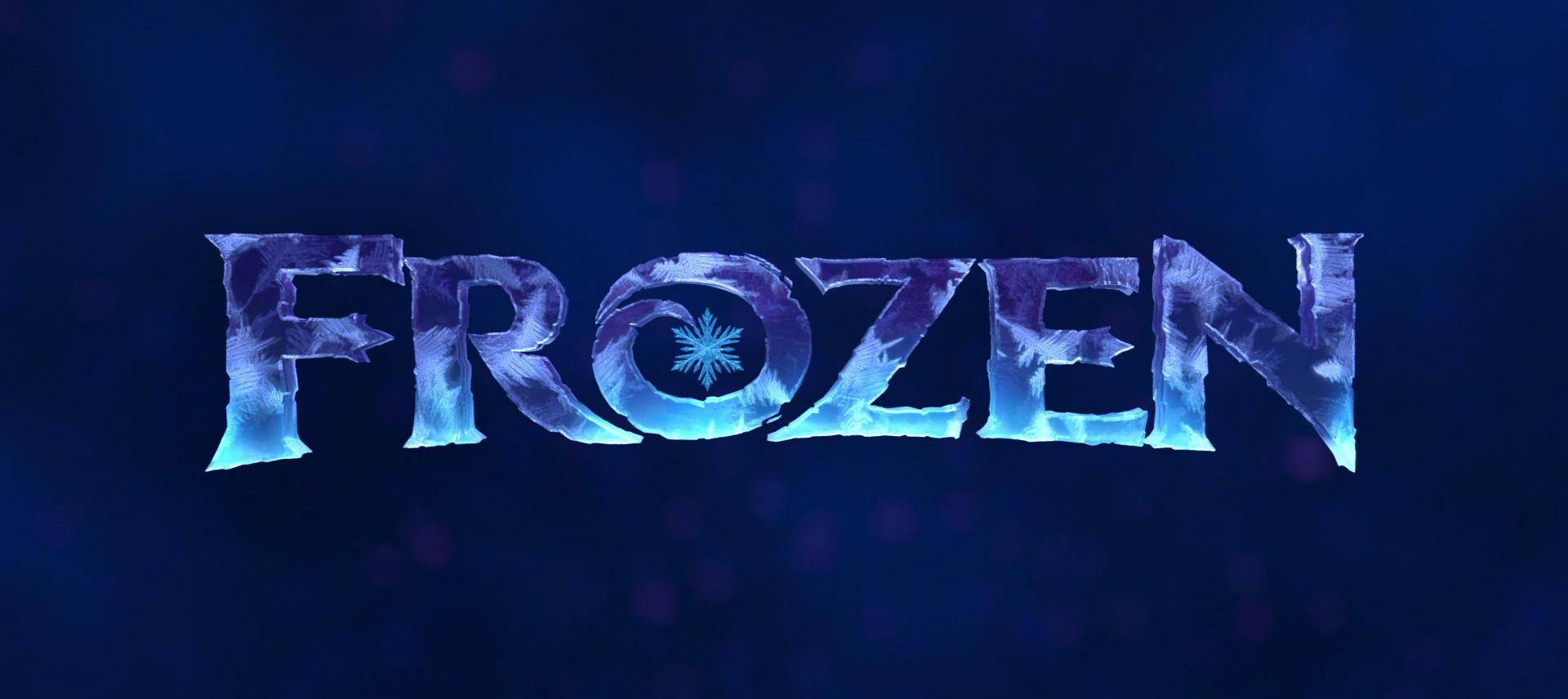 Blue Frozen Logo - Frozen image FROZEN ENGLISH LOGO HD wallpaper and background photo