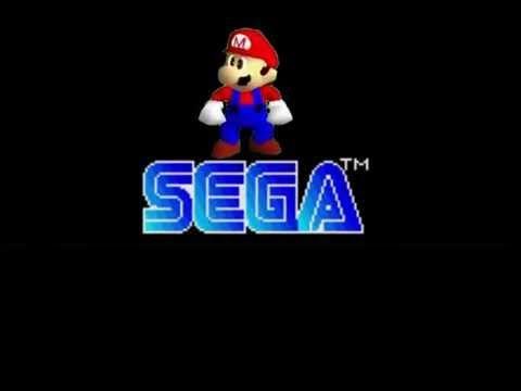 Sega Genesis Logo - Custom Sega logo (Mario) Mega Drive/Genesis style - YouTube