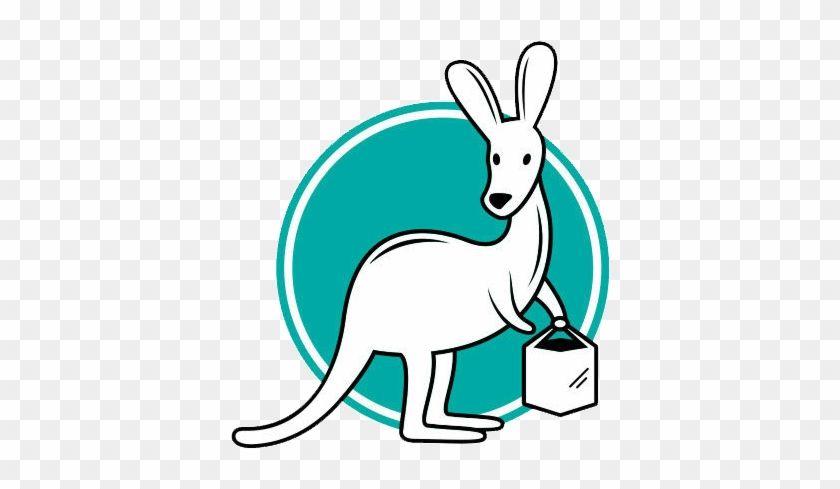 Kangaroo Food Logo - Click The Kangaroo To Find Out If We Deliver Near You - Food Start ...