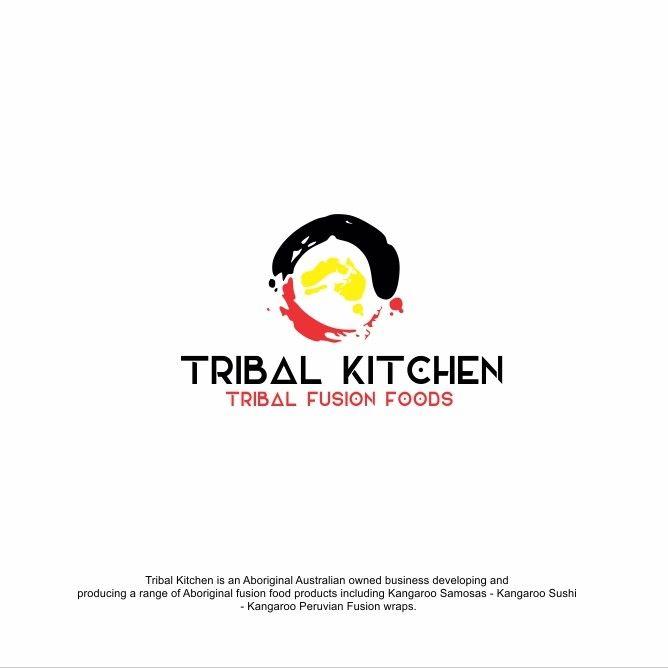 Kangaroo Food Logo - Tribal Kitchen | Logo design contest