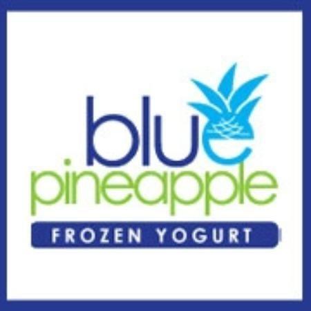 Blue Frozen Logo - Logo of Blue Pineapple Frozen Yogurt, Secaucus