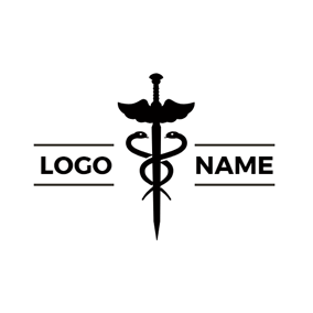 Black Snake Logo - Free Snake Logo Designs. DesignEvo Logo Maker