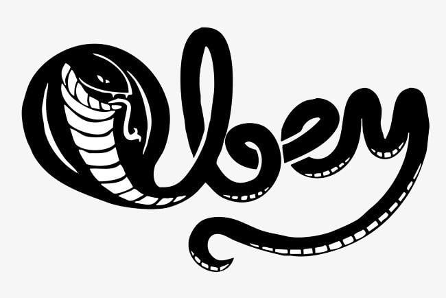 Black Snake Logo - Curved Black Snake, Snake Clipart, Black White PNG Image and Clipart