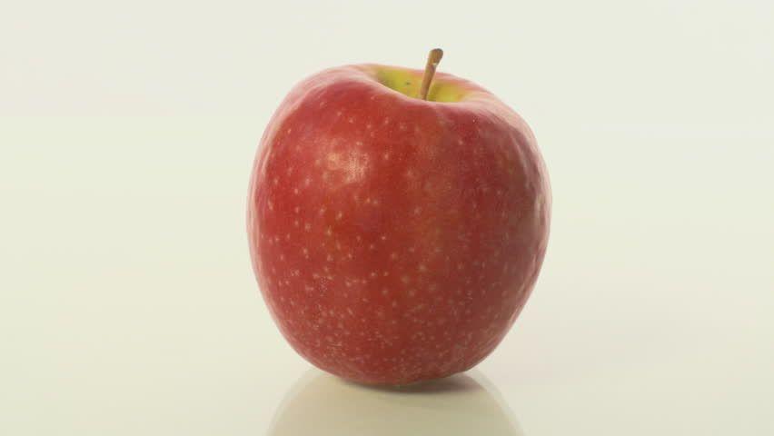 Red and Green Apple Logo - Green apple logo Footage