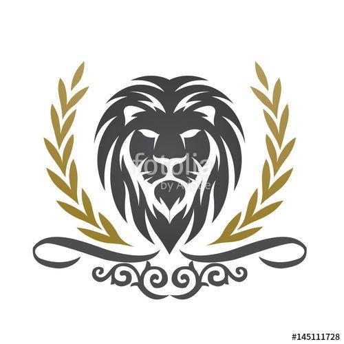 Grey Lion Logo - Logo Grey Lion King Crest Masterpiece Icon and royalty
