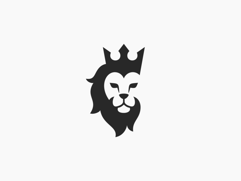 Grey Lion Logo - Lion Logo – Alternative Version by Jord Riekwel | Dribbble | Dribbble