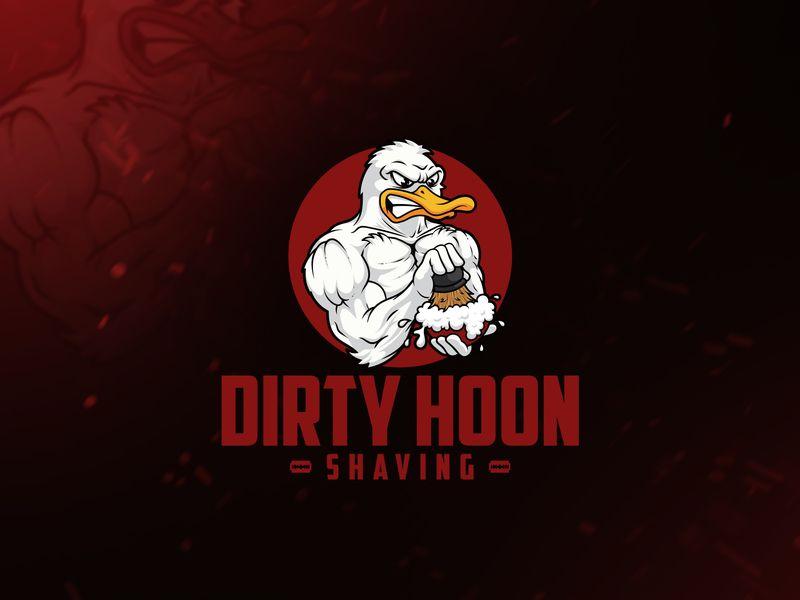 Dirty Eagle Logo - Dirty Hoon Shaving logo design