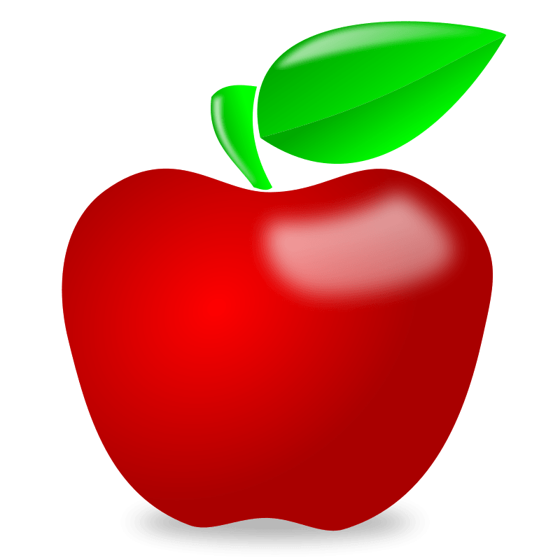 Red and Green Apple Logo - Free Green Apple Picture, Download Free Clip Art, Free Clip Art