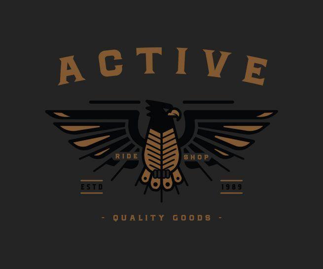 Dirty Eagle Logo - Logo Archives Dirty Dermot Vector Design & Illustration