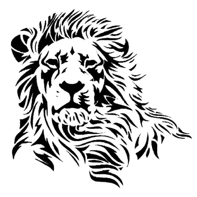 Grey Lion Logo - Detail Feedback Questions about 17.2*17CM Wild Mighty Lion Vinyl Car