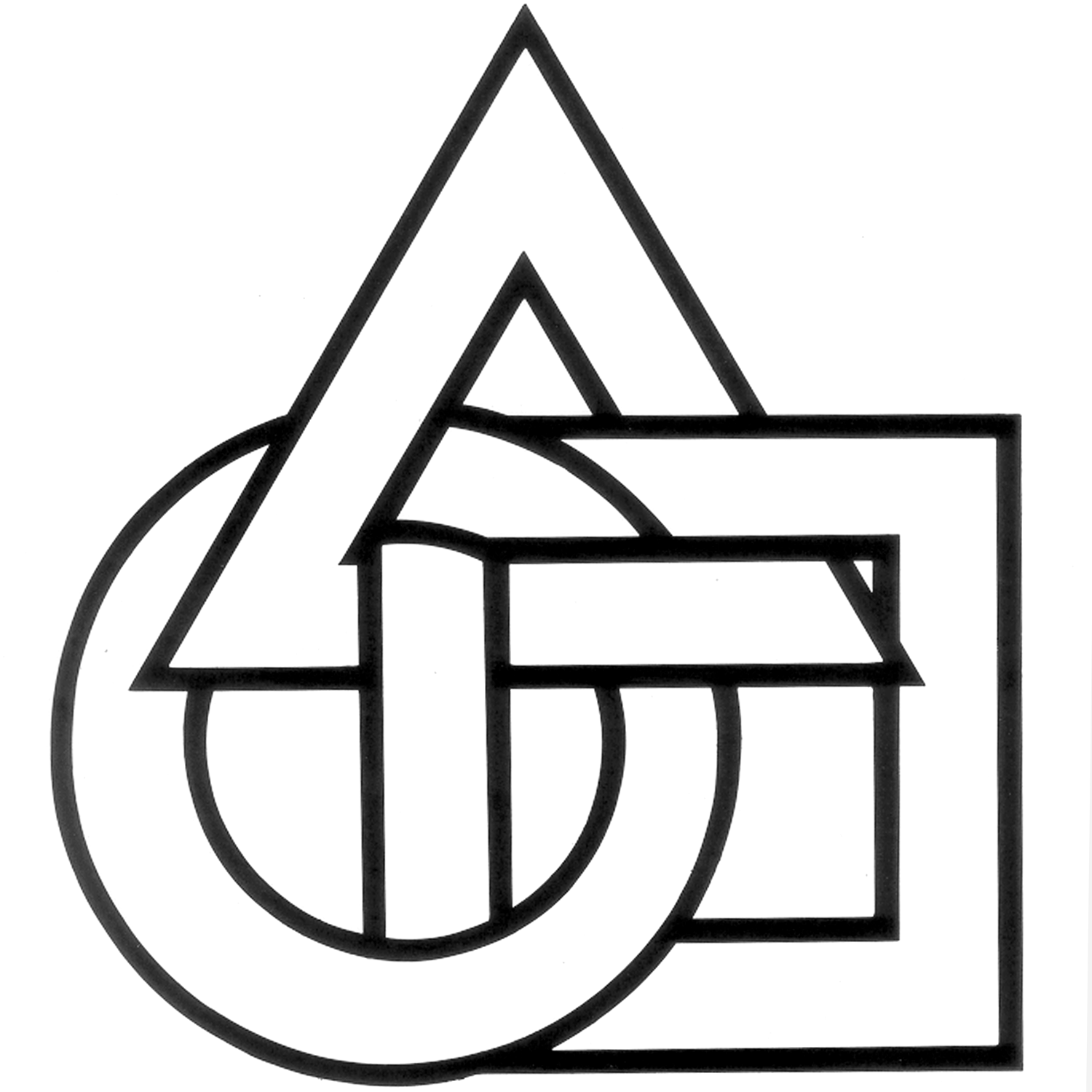 Triangle Circle Logo - triangle, circle, square. ART craft. Square tattoo, Tattoos