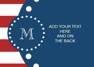 Blue White Stripes with Dot Logo - Navy Blue And White Stripe Business Cards | Zazzle UK