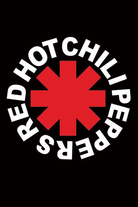 Red Hot Chili Peppers Logo - Red hot chili peppers -logo Poster | Sold at Abposters.com