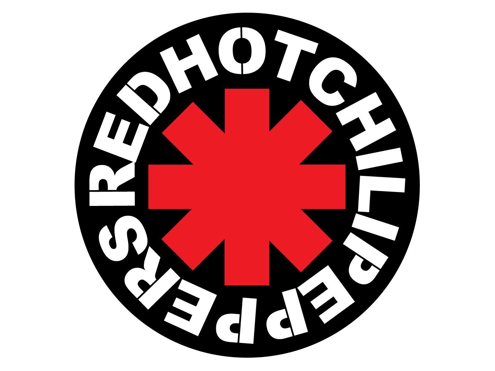red hot chili peppers logo vector