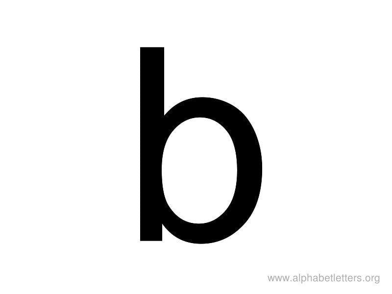 Lowercase B Logo - The lowercase letter b svg transparent