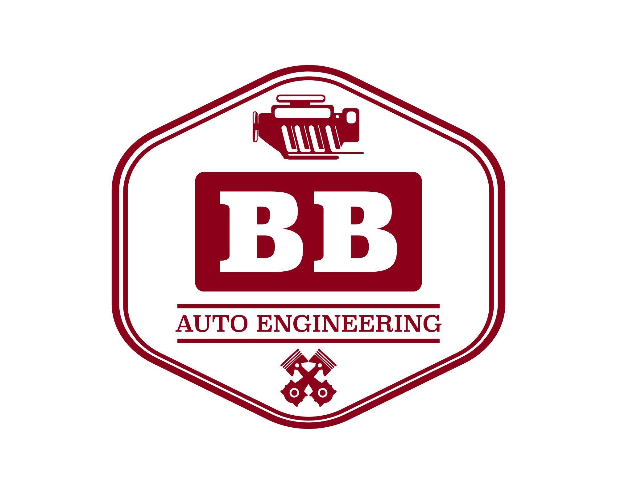 Auto Engineering Logo - BB AUTO ENGINEERING. Logo design