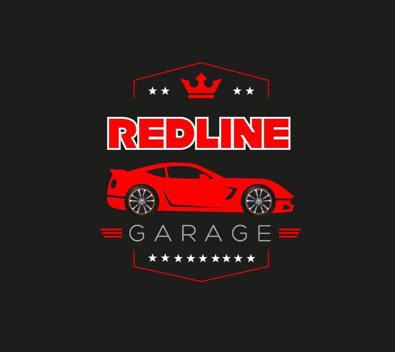 Personal Garage Logo - Entry #37 by AMALAARUN143 for RedLine Garage Logo | Freelancer