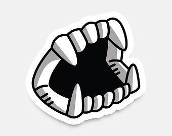 Vampire Fangs Logo - Vampire teeth | Etsy