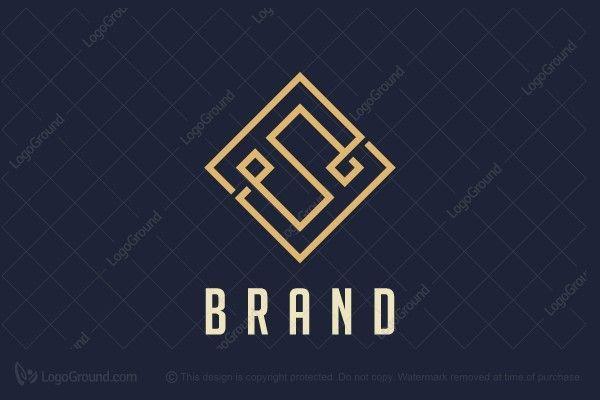 Square in Blue S Logo - Exclusive Logo Letter S Brand Logo. Buy Exclusive Logo