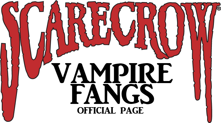 Vampire Fangs Logo - Scarecrow Vampire Fangs