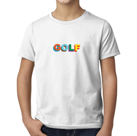 Tyler the Creator Golf Logo - GOLF LOGO COLORED TYLER THE CREATOR Young T-Shirt | GearSteelStore